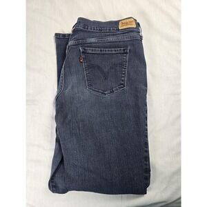 Levi's 505 Jeans Womens 14 Blue High Rise Straight Leg Stretch Denim 32x32